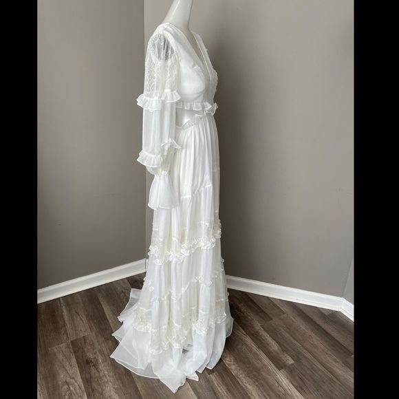 PatBO Lace-Trim Maxi Dress - Picture 6 of 9